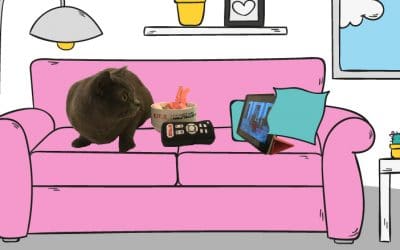 Un 84% de los españoles disfruta de Netflix junto a sus mascotas